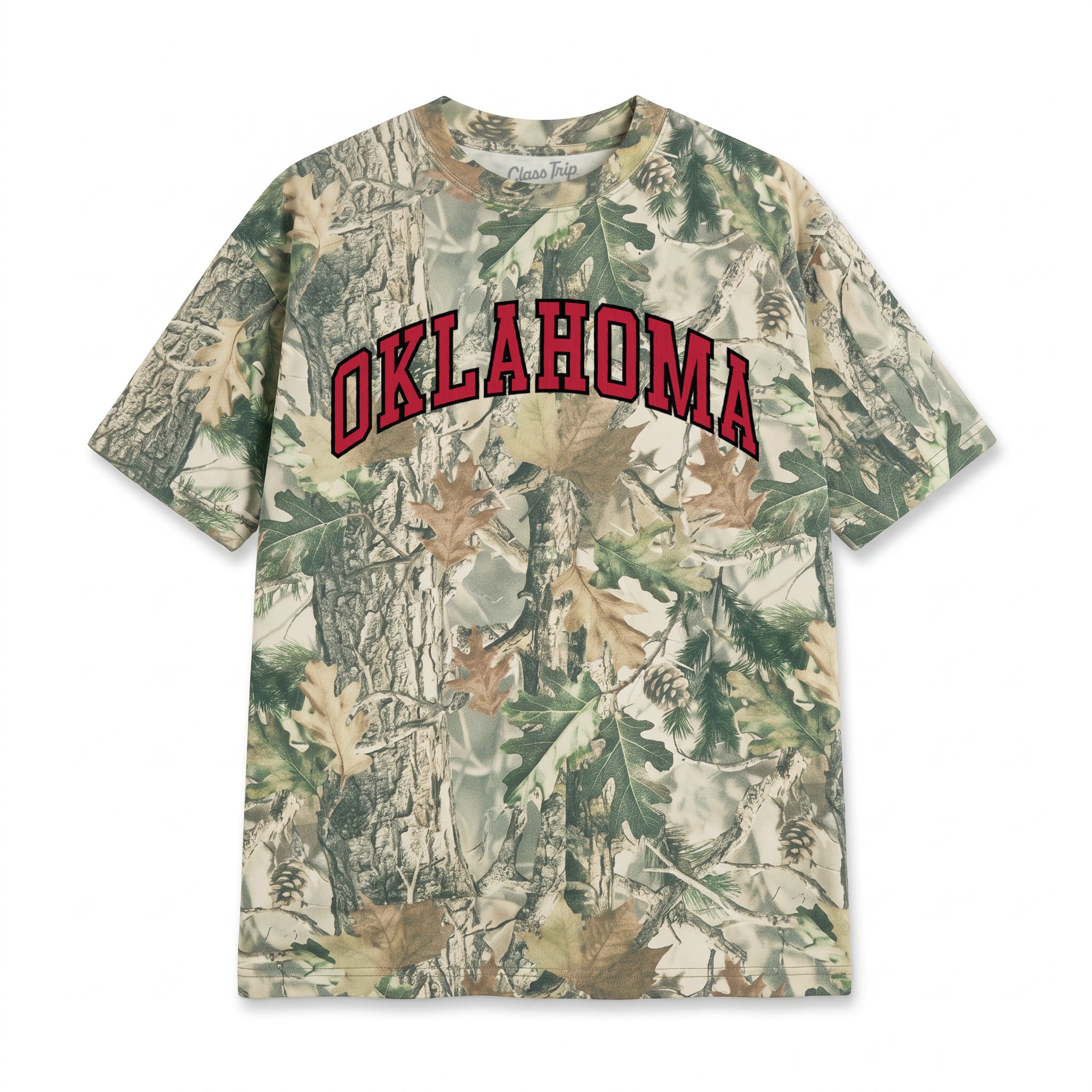 Oklahoma Heavyweight Campus Camo Tee – Class Trip