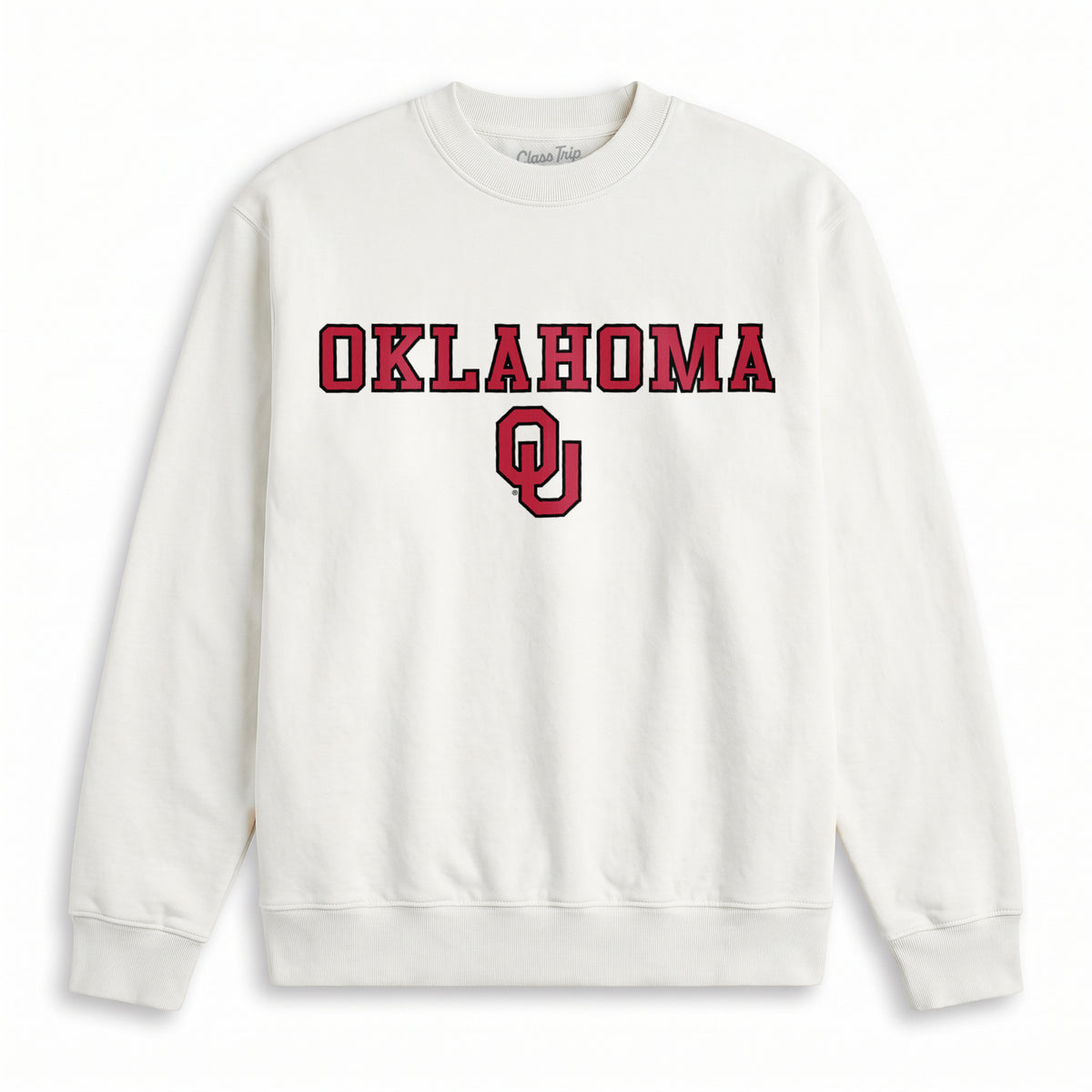 Oklahoma Heavyweight Campus Crewneck
