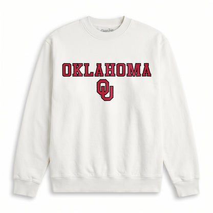 Oklahoma Heavyweight Campus Crewneck