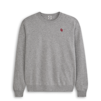 Oklahoma Men’s Merino Crewneck Sweater