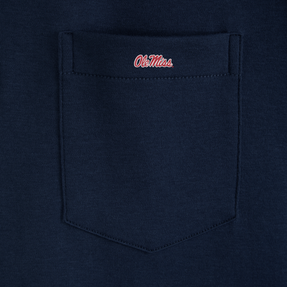Ole Miss Organic Cotton Pocket Polo
