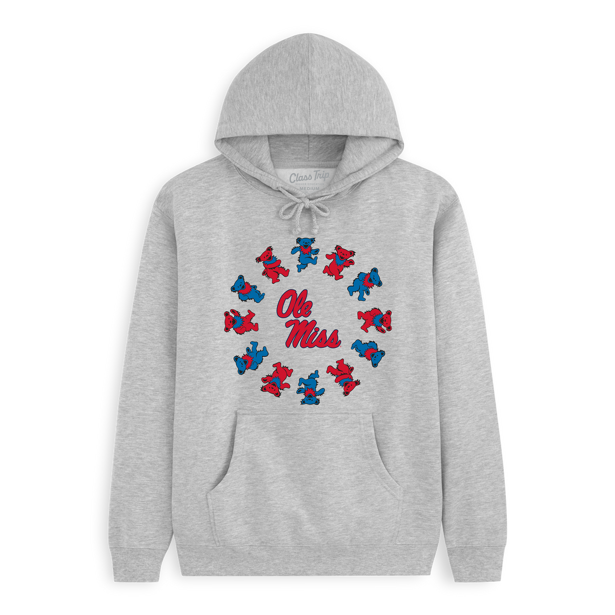 Ole Miss x Grateful Dead Circle Bears Hoodie