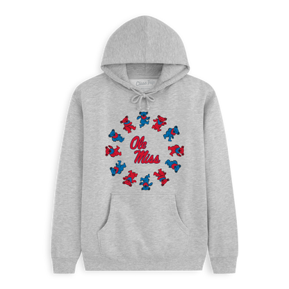 Ole Miss x Grateful Dead Circle Bears Hoodie