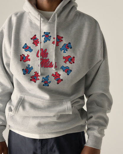Ole Miss x Grateful Dead Circle Bears Hoodie
