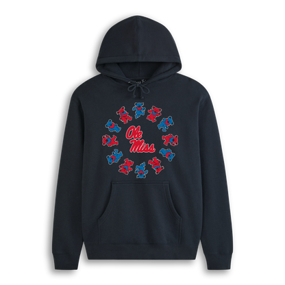 Ole Miss x Grateful Dead Circle Bears Hoodie