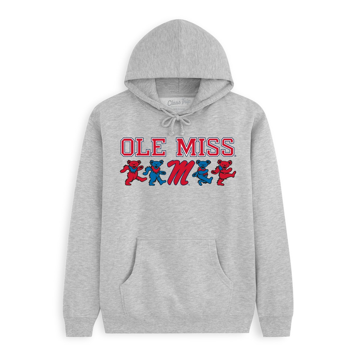 Ole Miss x Grateful Dead Mascot Bears Hoodie