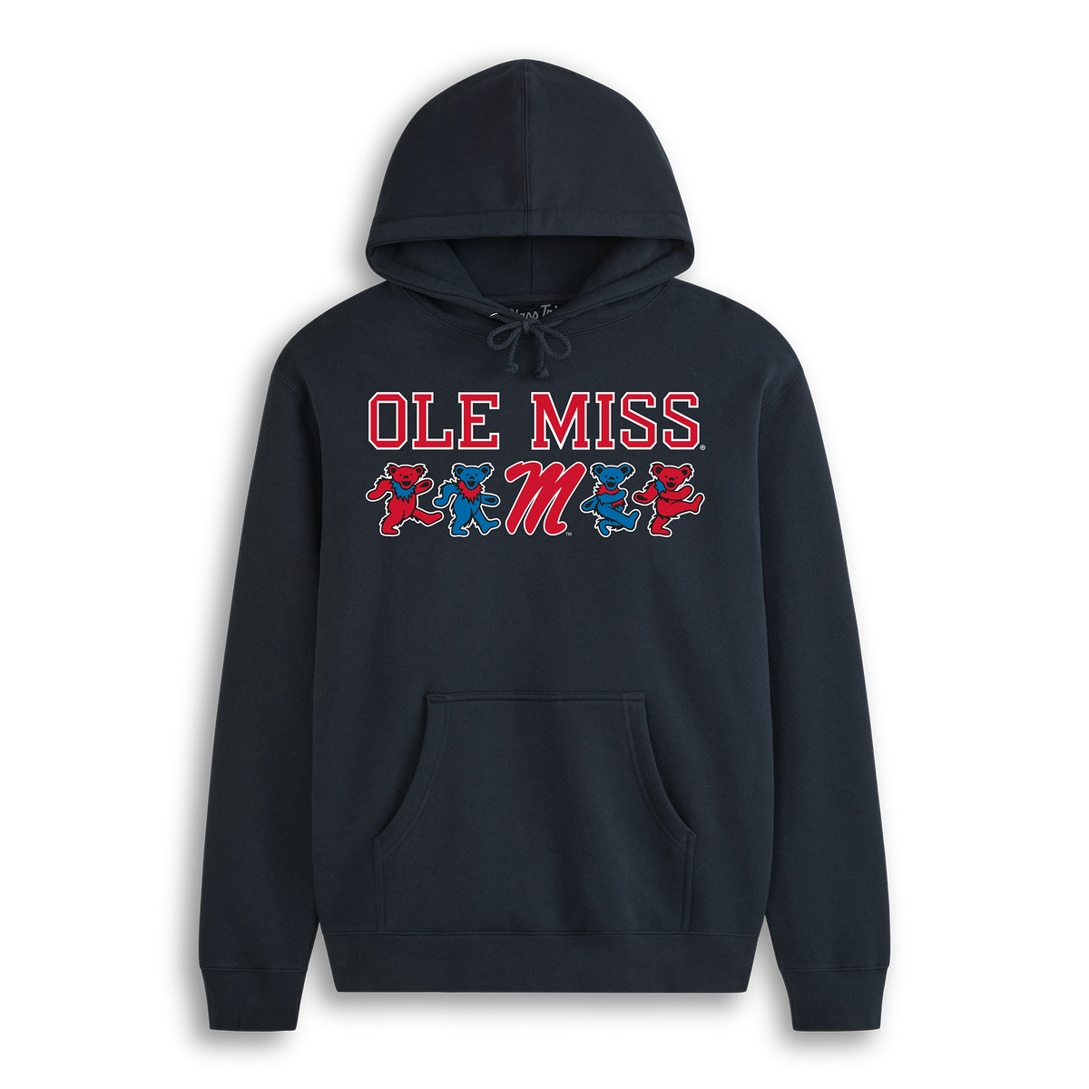 Ole Miss x Grateful Dead Mascot Bears Hoodie