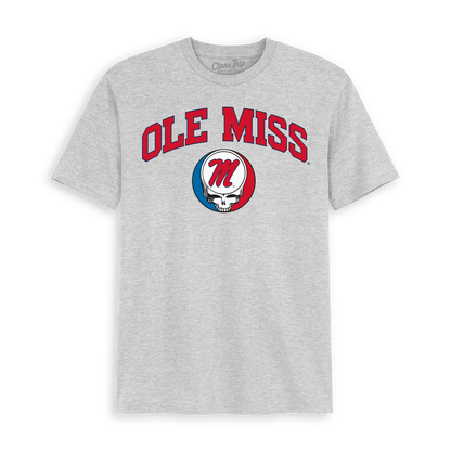 Ole Miss x Grateful Dead Steal Your Face Arch Tee