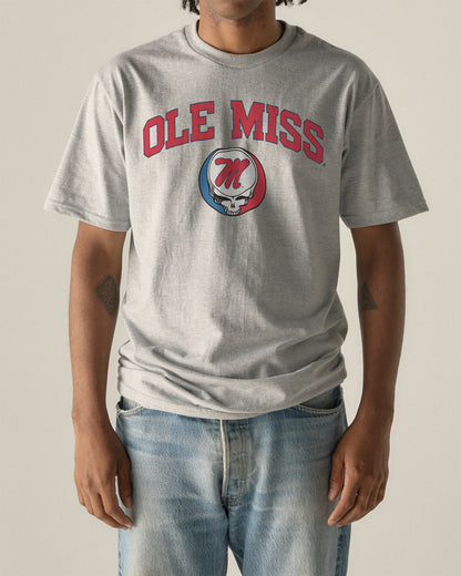 Ole Miss x Grateful Dead Steal Your Face Arch Tee