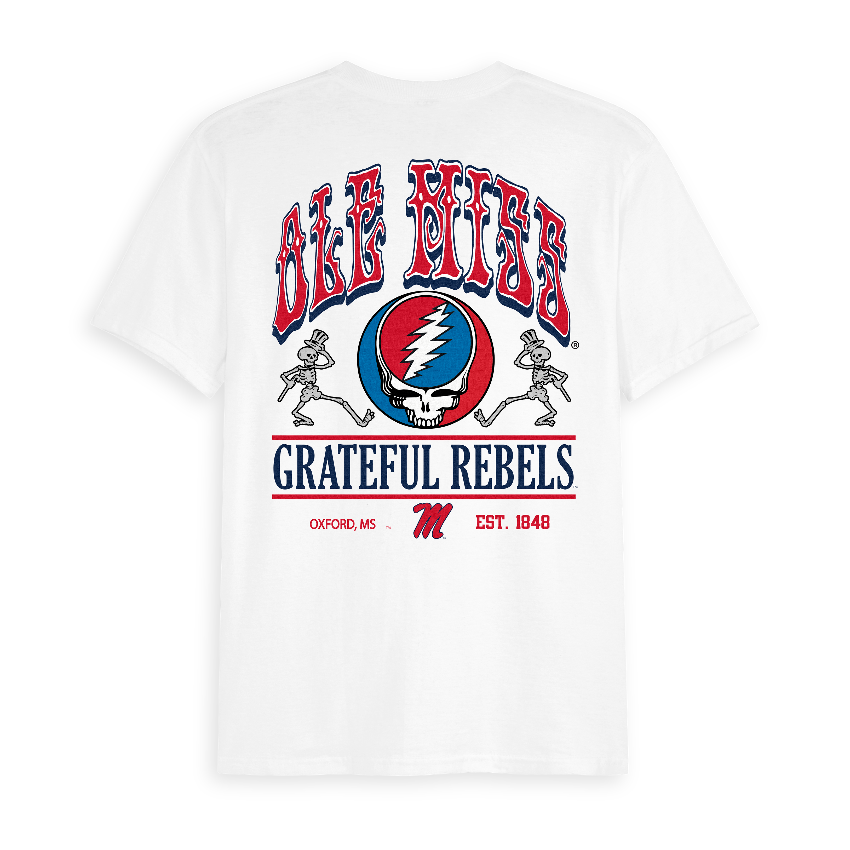 Ole Miss x Grateful Dead x Shakedown Tee