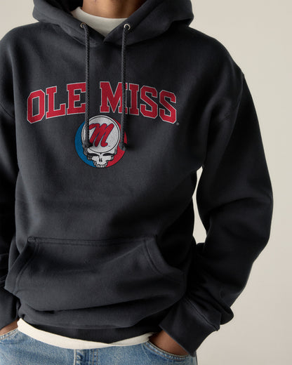 Ole Miss x Grateful Dead Steal Your Face Arch Hoodie