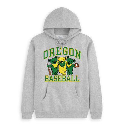 Oregon x Grateful Dead Baseball Bear Friends Hoodie