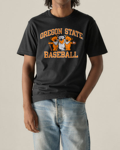 Oregon State x Grateful Dead Baseball Bear Friends Tee