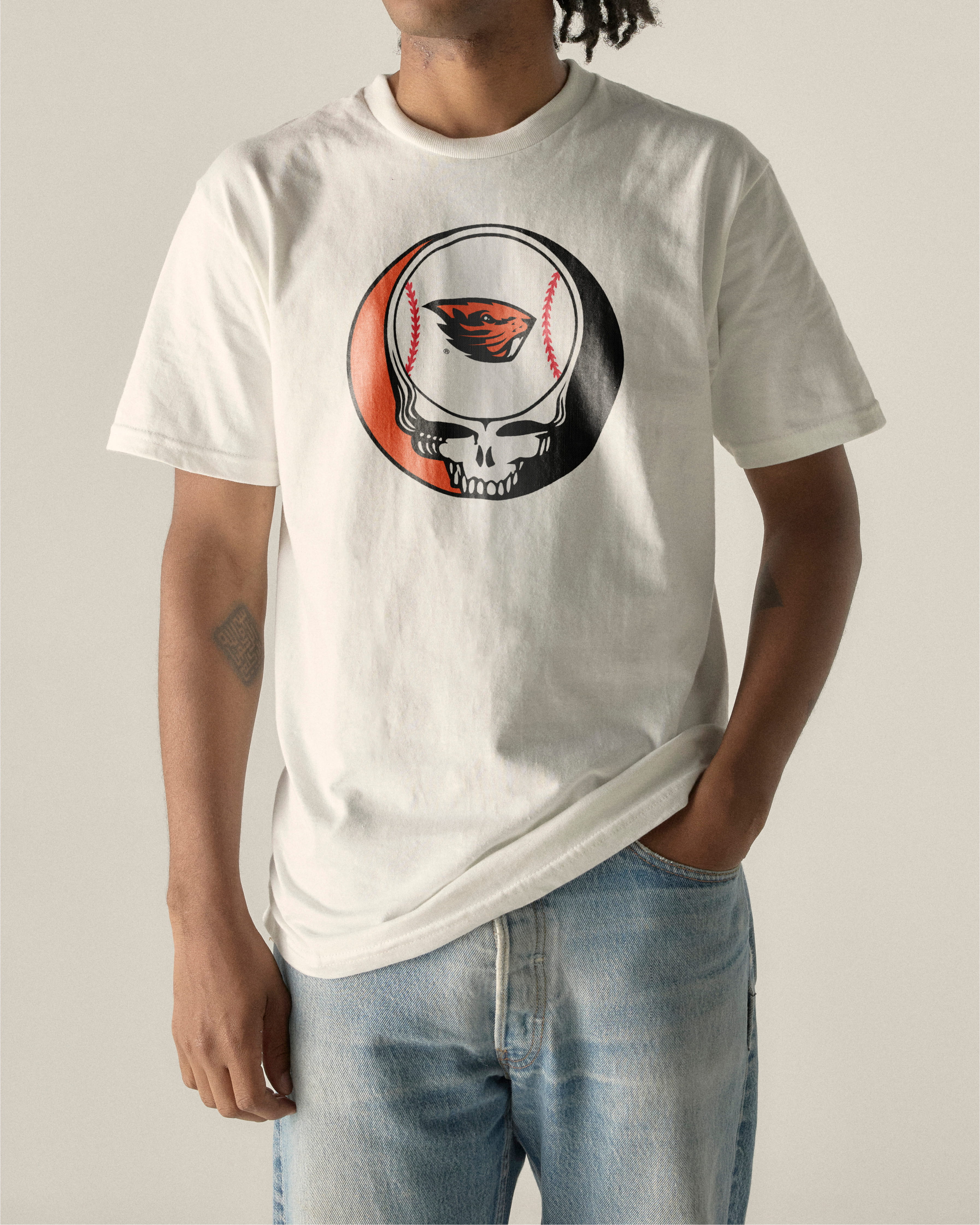 Oregon State x Grateful Dead Steal Your Base Tee
