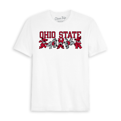 Ohio State University x Grateful Dead Cartwheel Bears Tee
