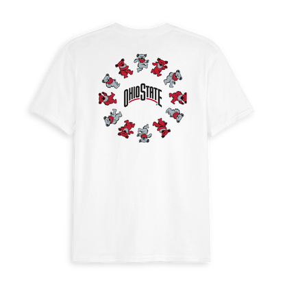 Ohio State University x Grateful Dead Circle Bears Tee
