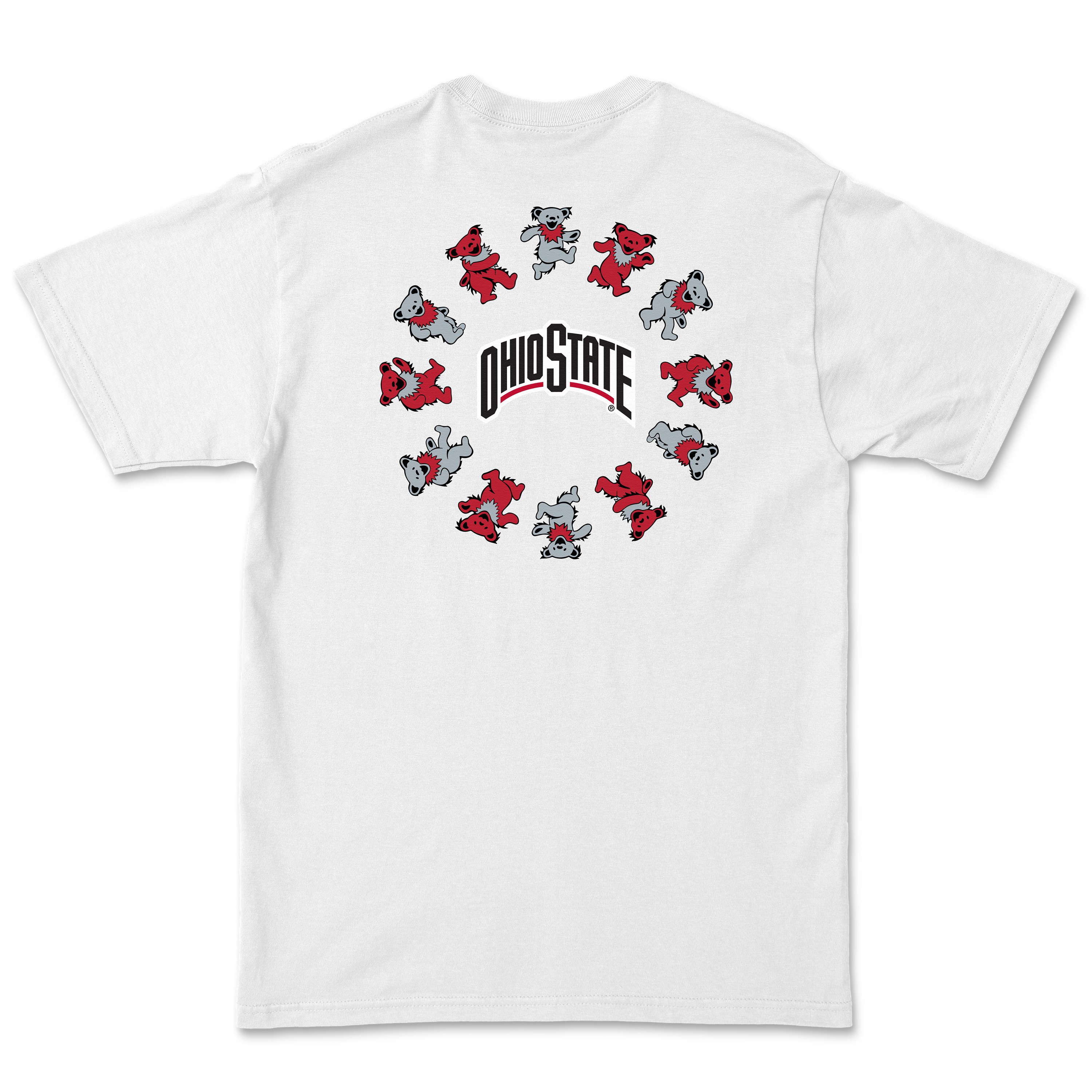 Ohio State University x Grateful Dead Circle Bears Tee