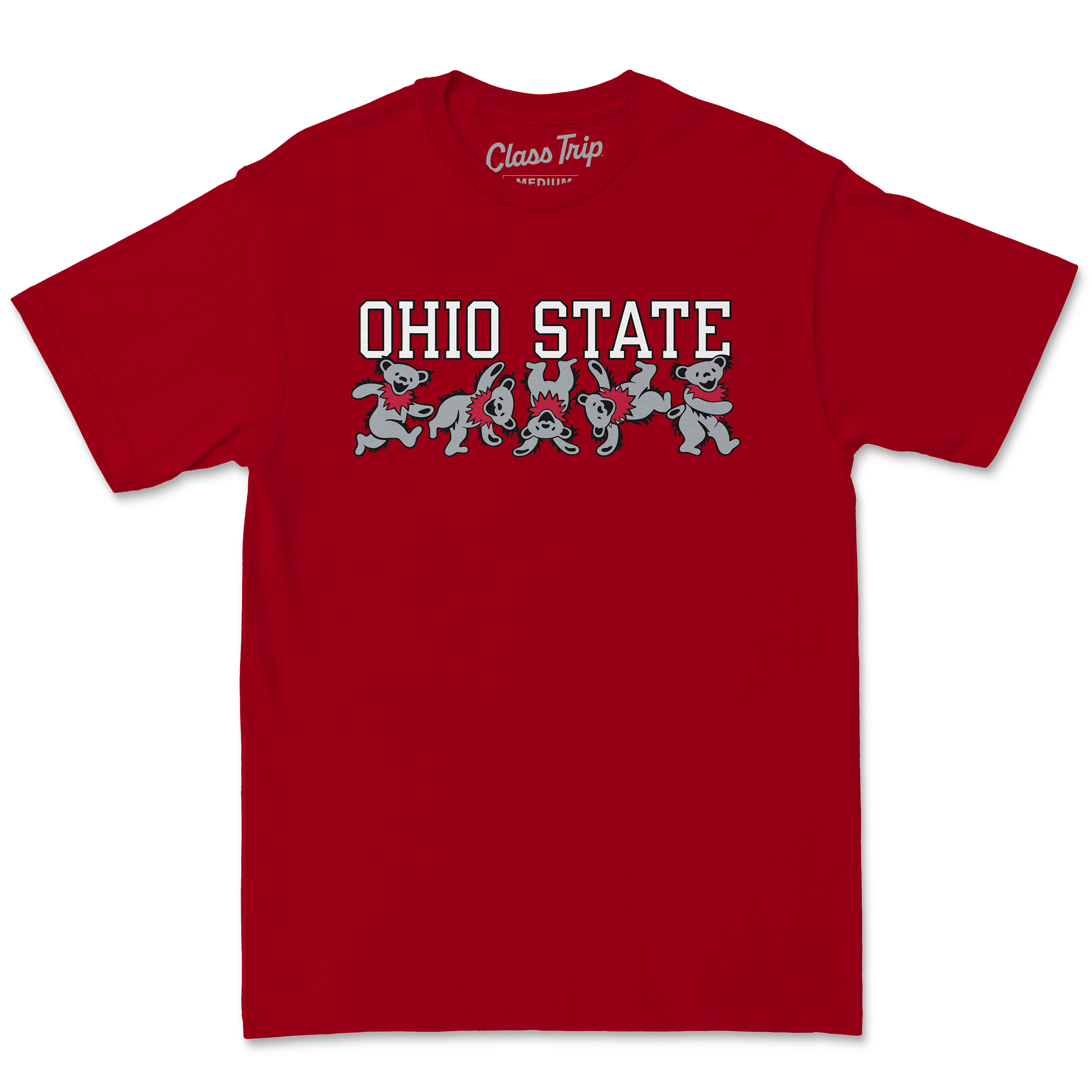 Ohio State University x Grateful Dead Cartwheel Bears Tee