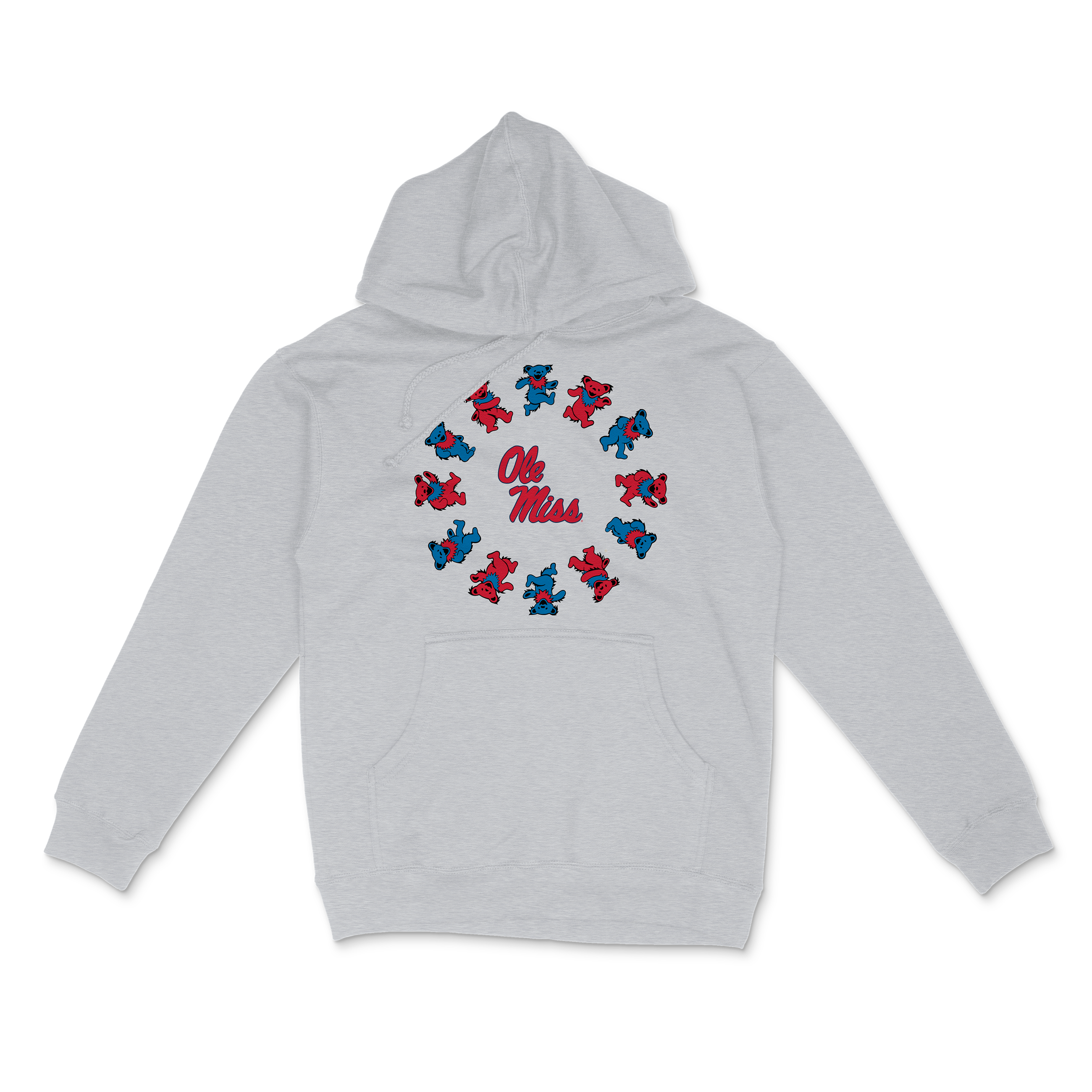 Ole Miss x Grateful Dead Circle Bears Hoodie