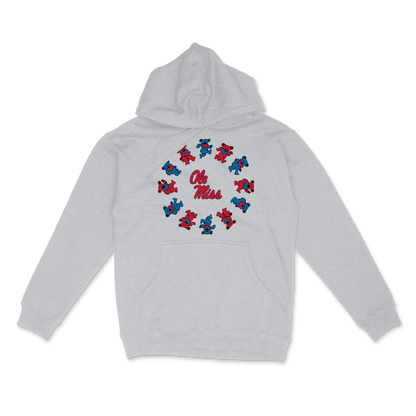 Ole Miss x Grateful Dead Circle Bears Hoodie