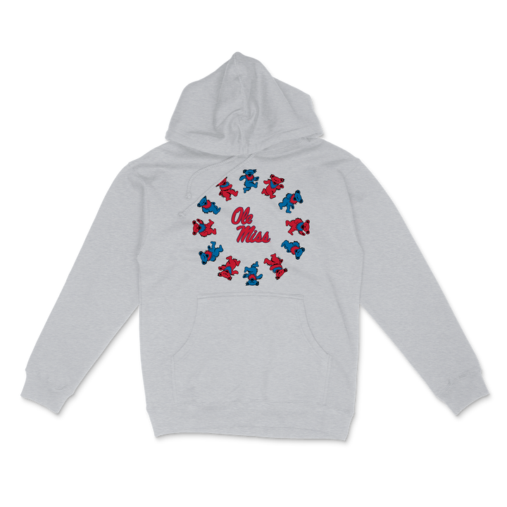Ole Miss x Grateful Dead Circle Bears Hoodie
