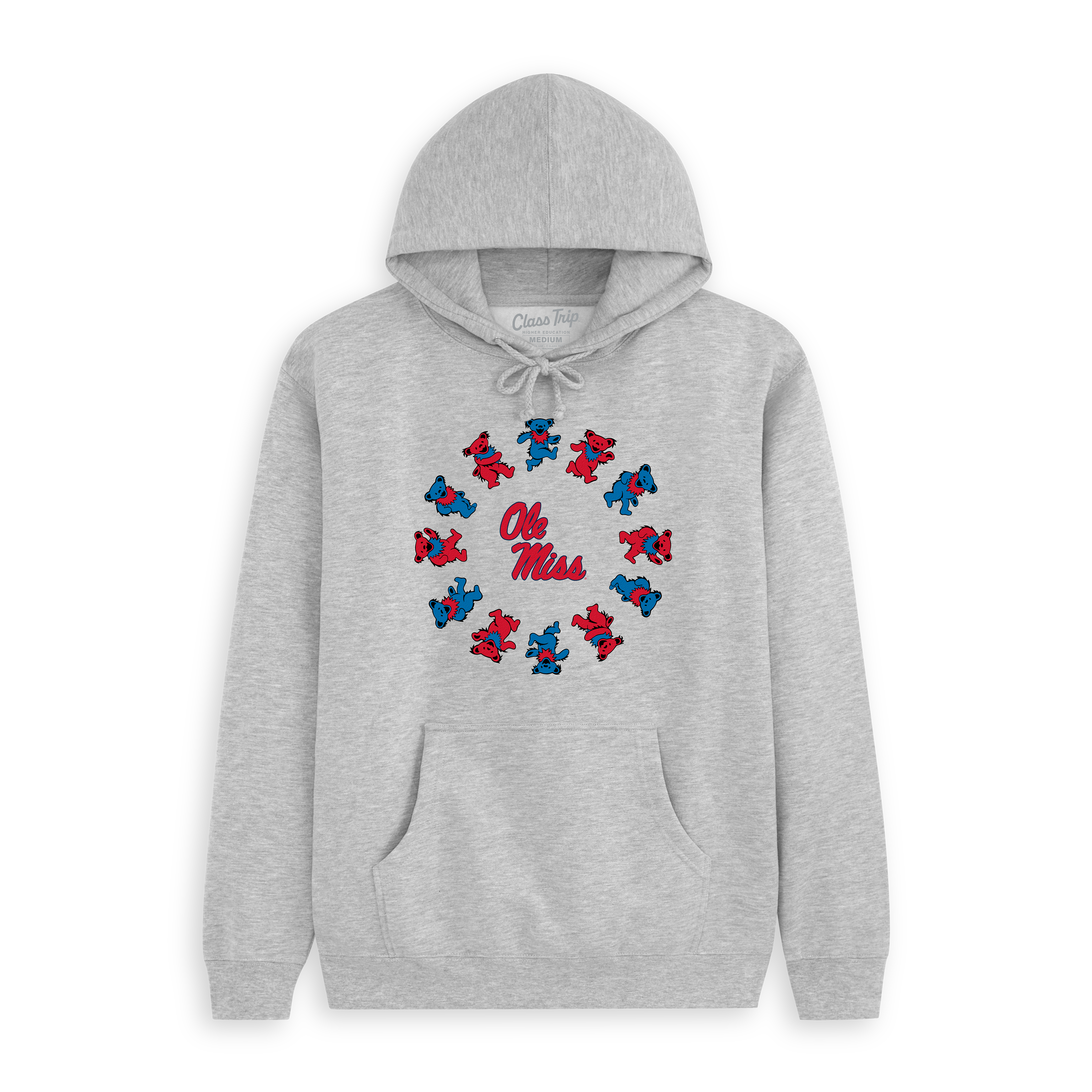 Ole Miss x Grateful Dead Circle Bears Hoodie