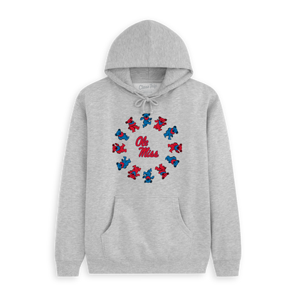 Ole Miss x Grateful Dead Circle Bears Hoodie