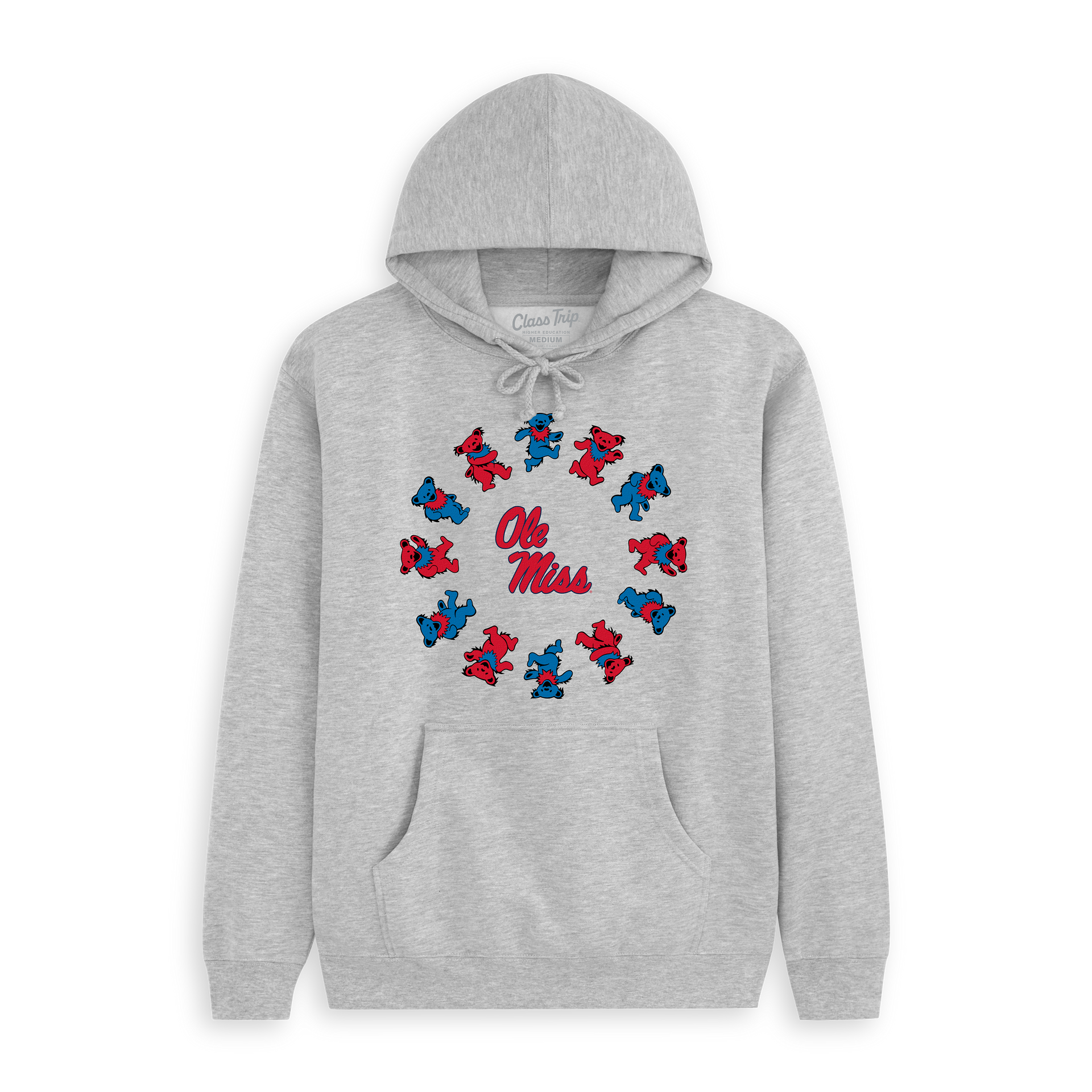 Ole Miss x Grateful Dead Circle Bears Hoodie – Class Trip