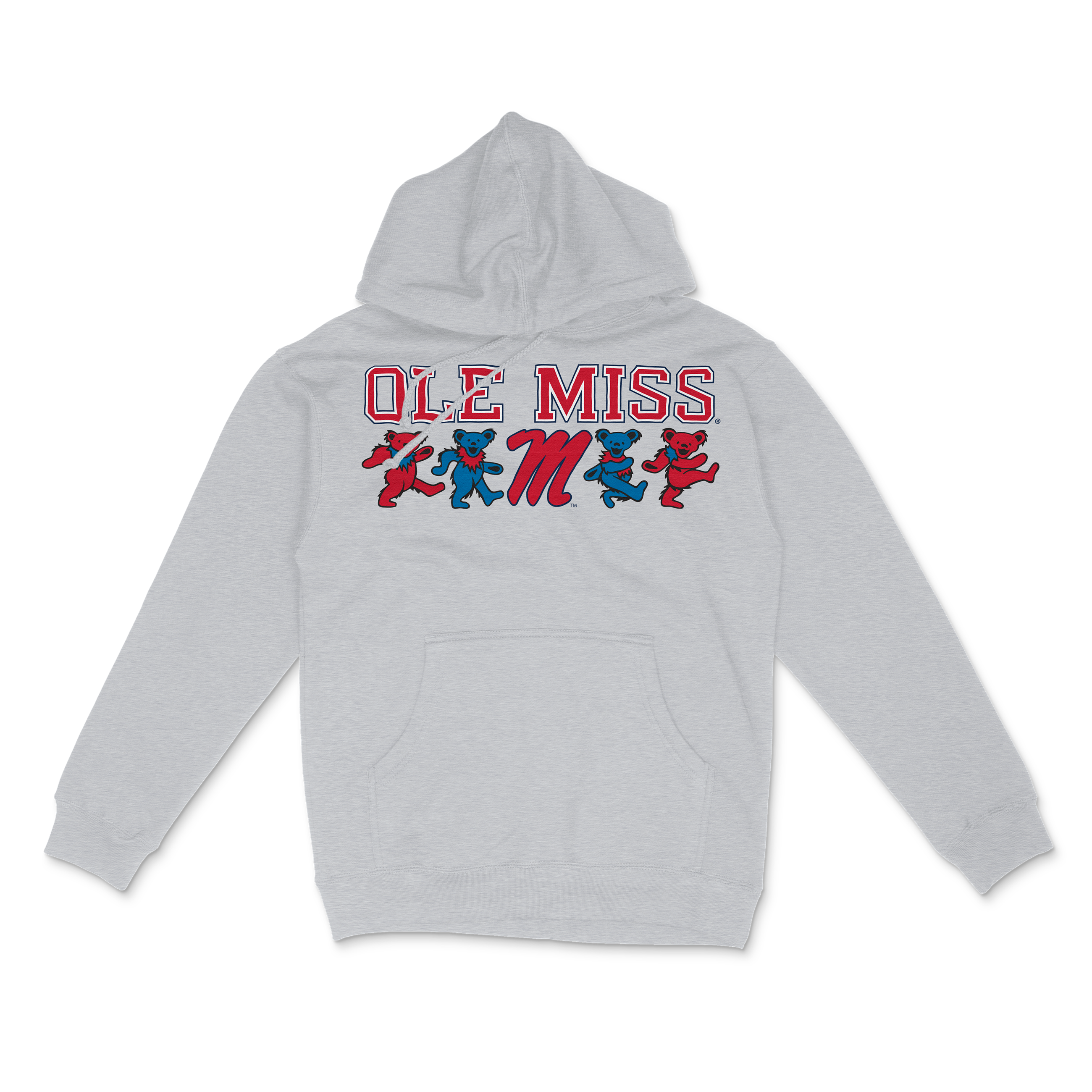 Ole Miss x Grateful Dead Mascot Bears Hoodie