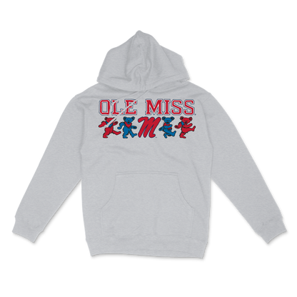 Ole Miss x Grateful Dead Mascot Bears Hoodie