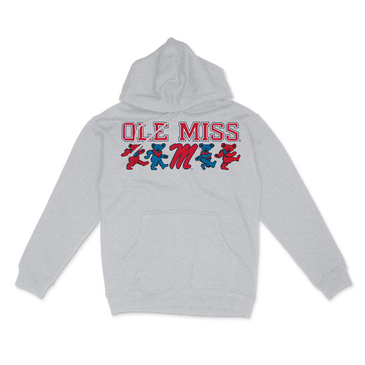 Ole Miss x Grateful Dead Mascot Bears Hoodie