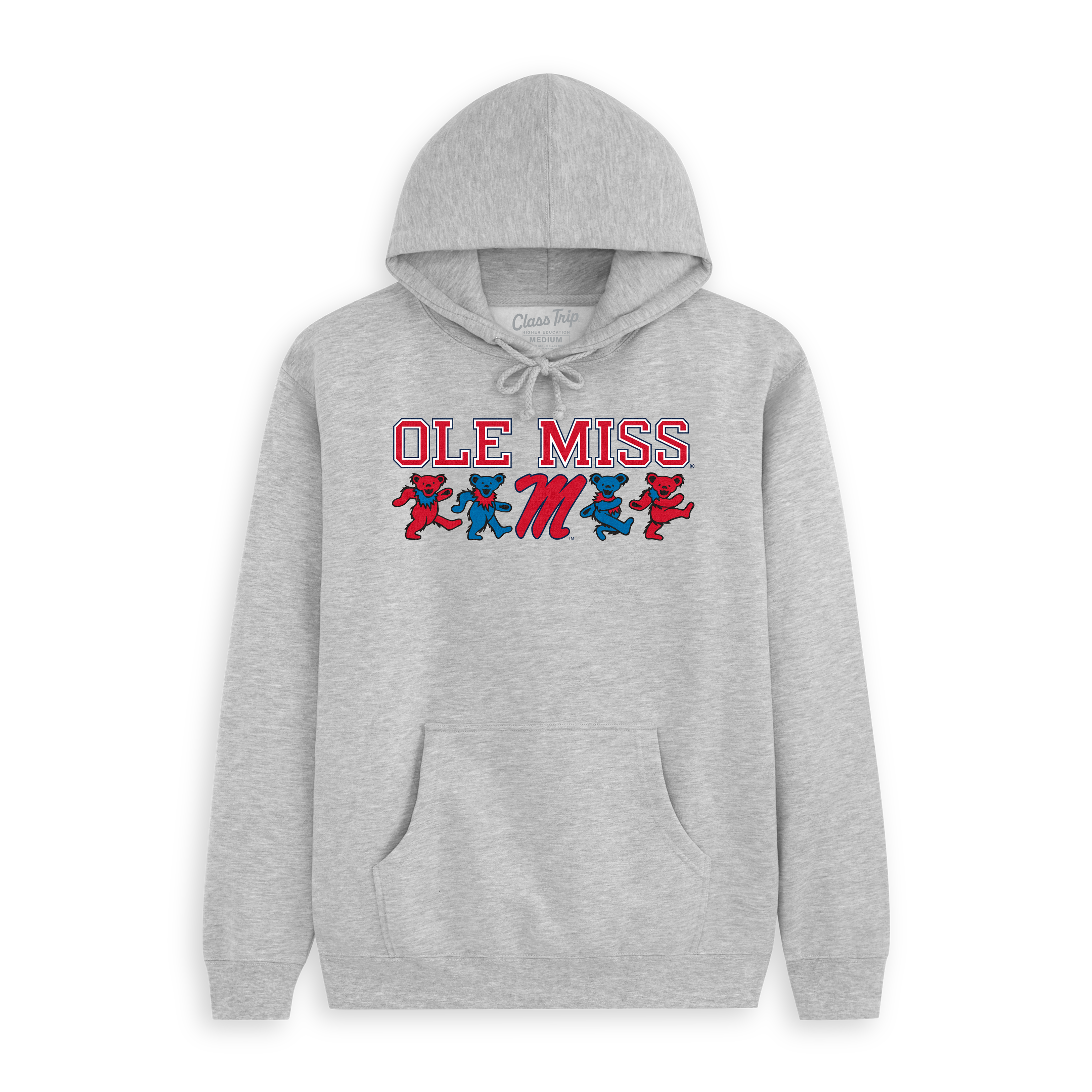 Ole Miss x Grateful Dead Mascot Bears Hoodie