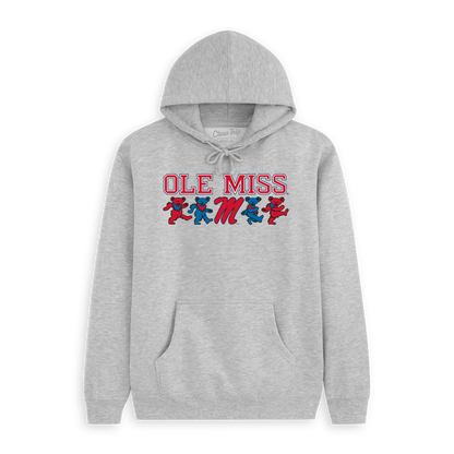 Ole Miss x Grateful Dead Mascot Bears Hoodie