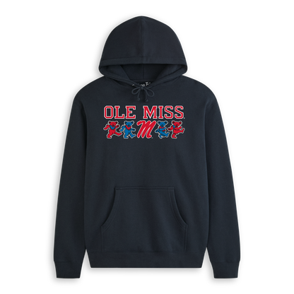 Ole Miss x Grateful Dead Mascot Bears Hoodie