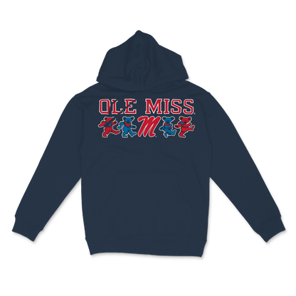 Ole Miss x Grateful Dead Mascot Bears Hoodie