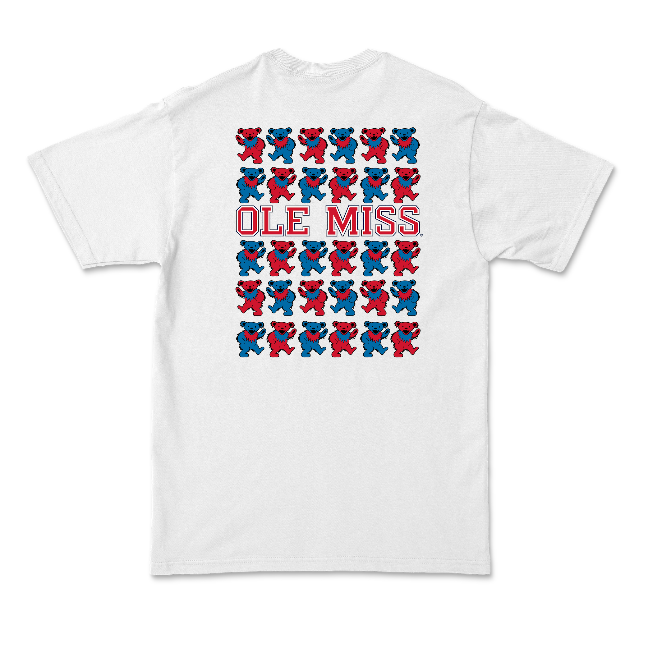 Ole Miss x Grateful Dead Stacked Bears Tee