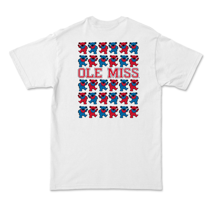 Ole Miss x Grateful Dead Stacked Bears Tee
