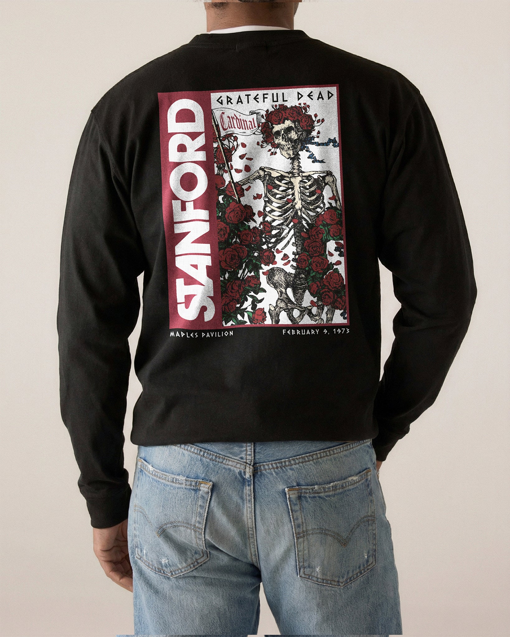 Grateful Dead x Stanford Maples Pavilion '73 Long Sleeve Tee