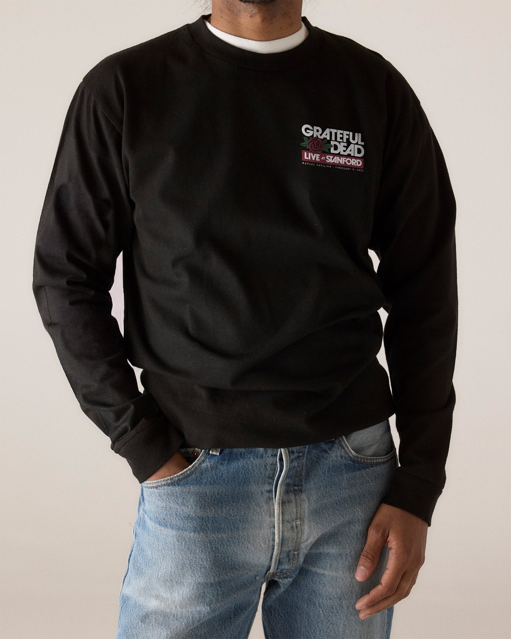 Grateful Dead x Stanford Maples Pavilion '73 Long Sleeve Tee