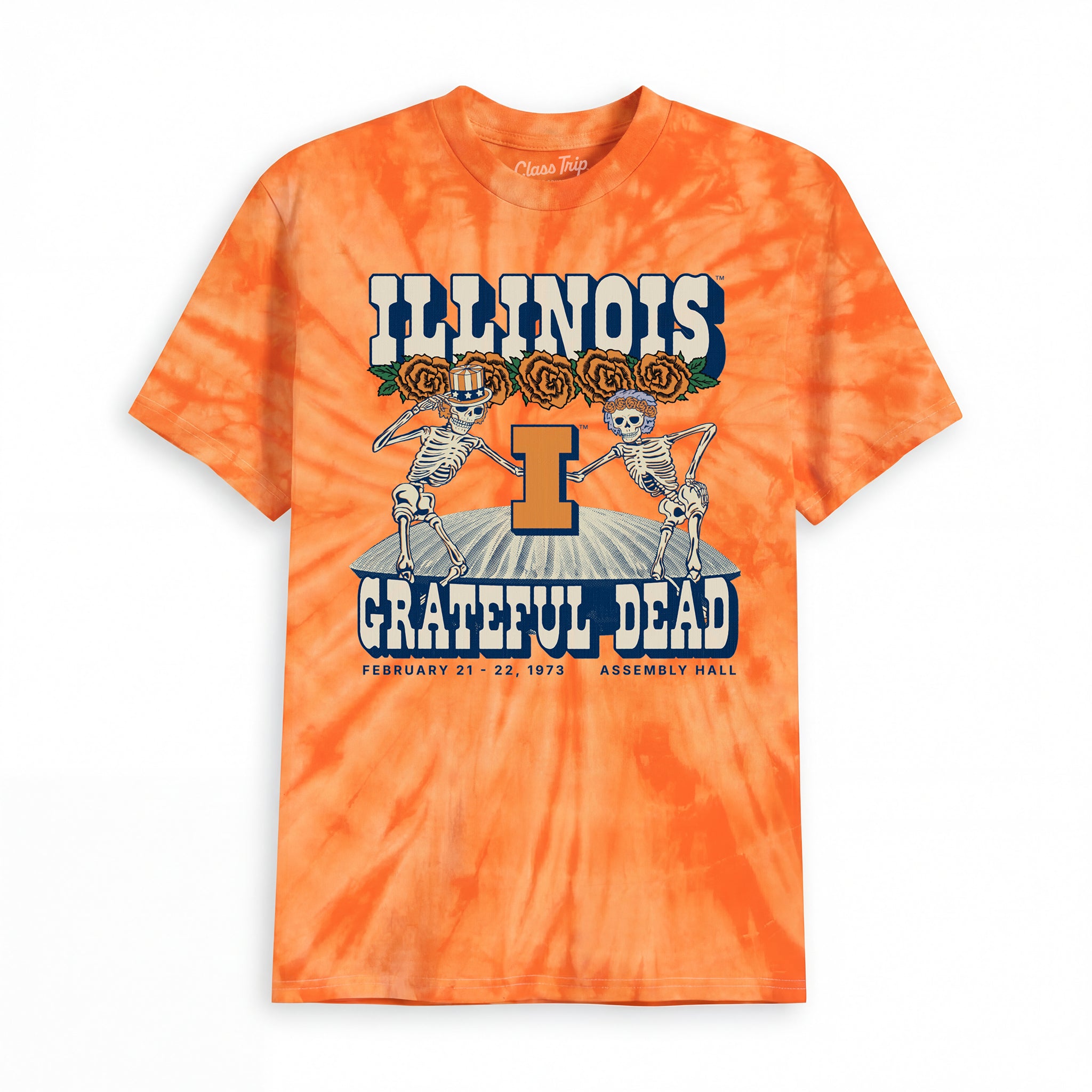 Grateful Dead x Grateful Dead x Illinois Assembly Hall ‘73 Tie Dye Tee