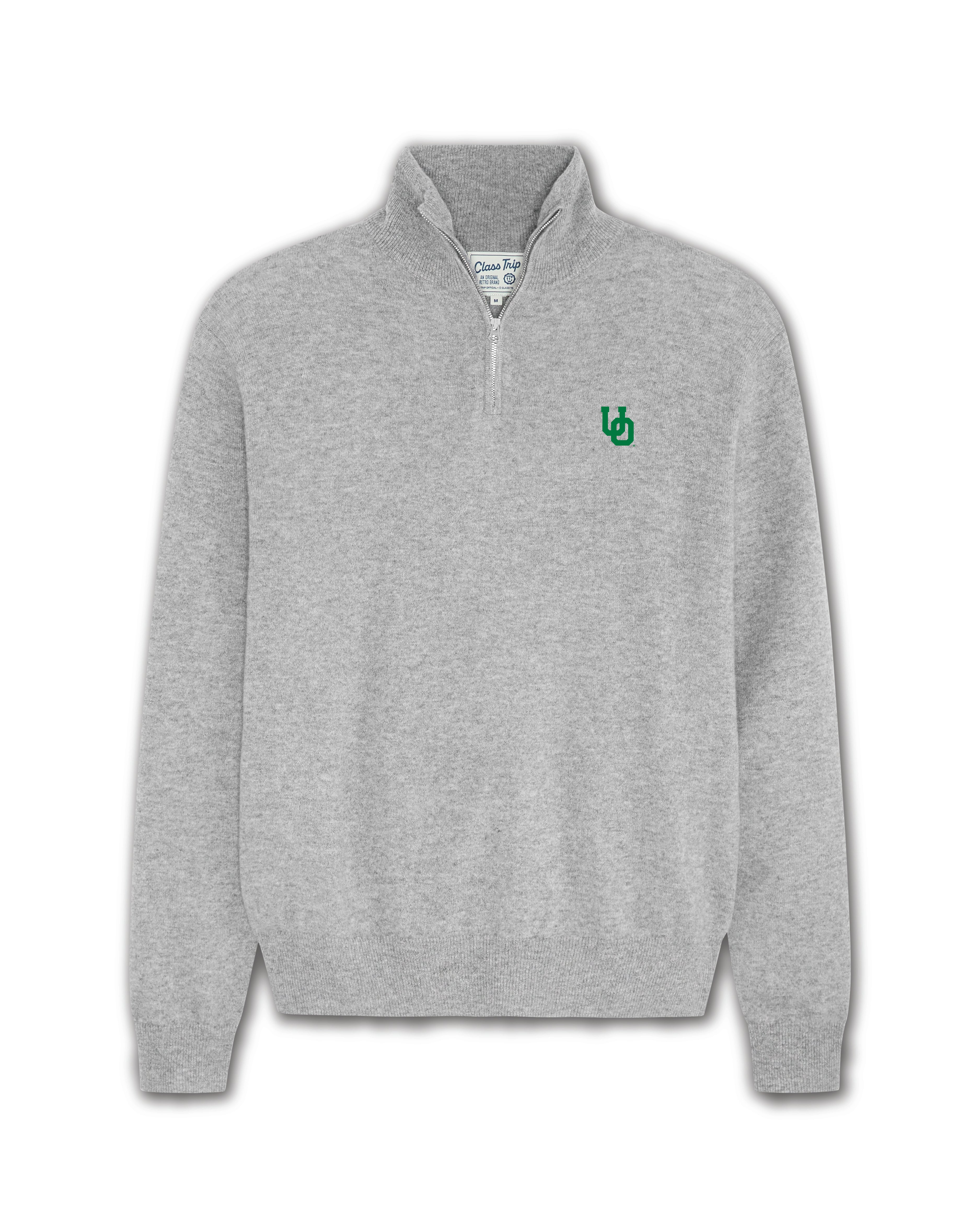 Oregon Men’s Cashmere ¼ Zip Sweater