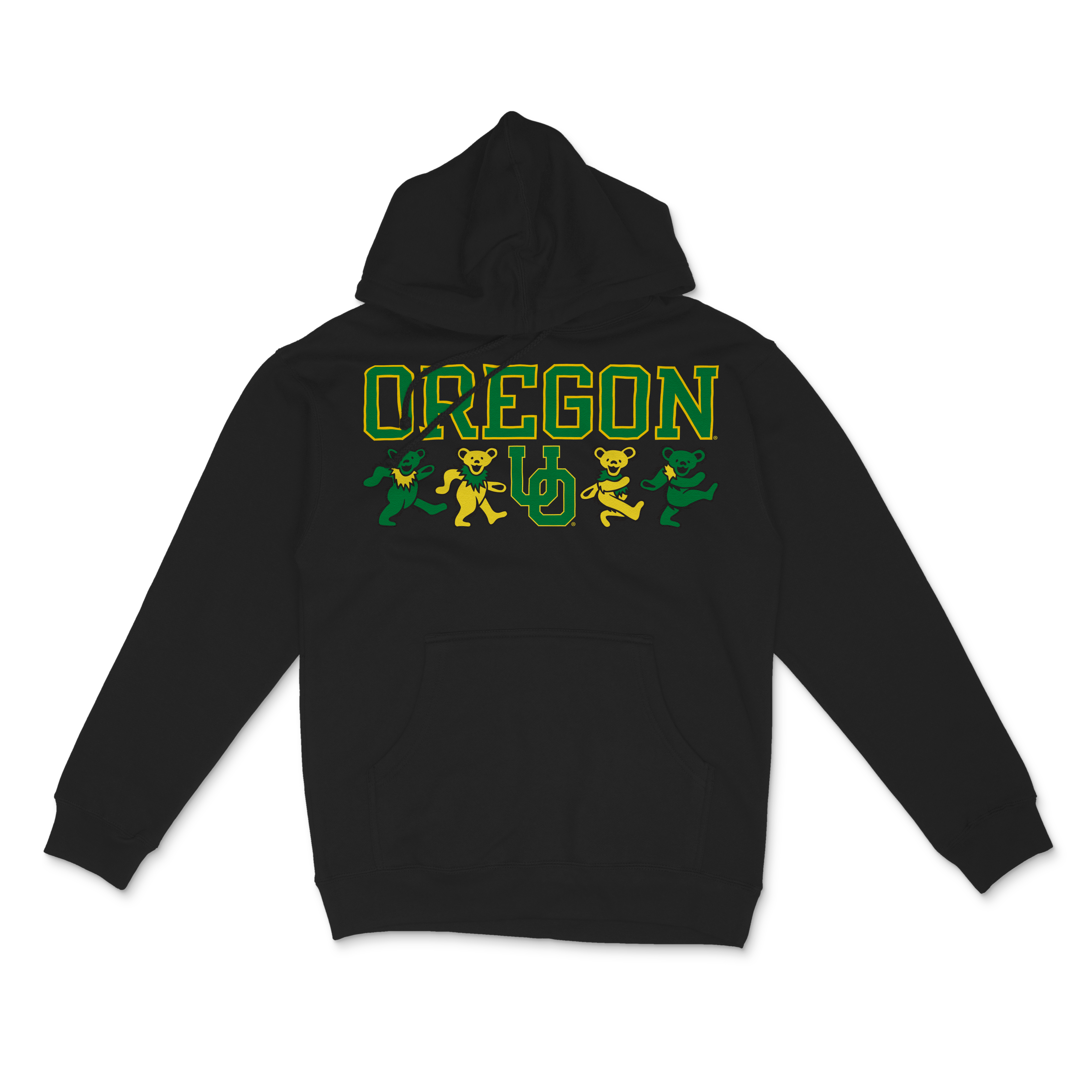 Oregon x Grateful Dead Mascot Bears Hoodie