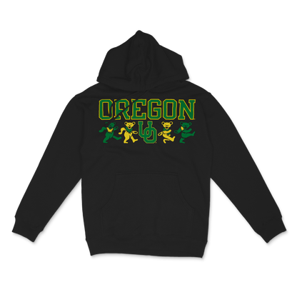 Oregon x Grateful Dead Mascot Bears Hoodie