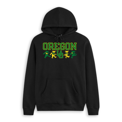 Oregon x Grateful Dead Mascot Bears Hoodie