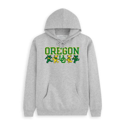 Oregon x Grateful Dead Mascot Bears Hoodie