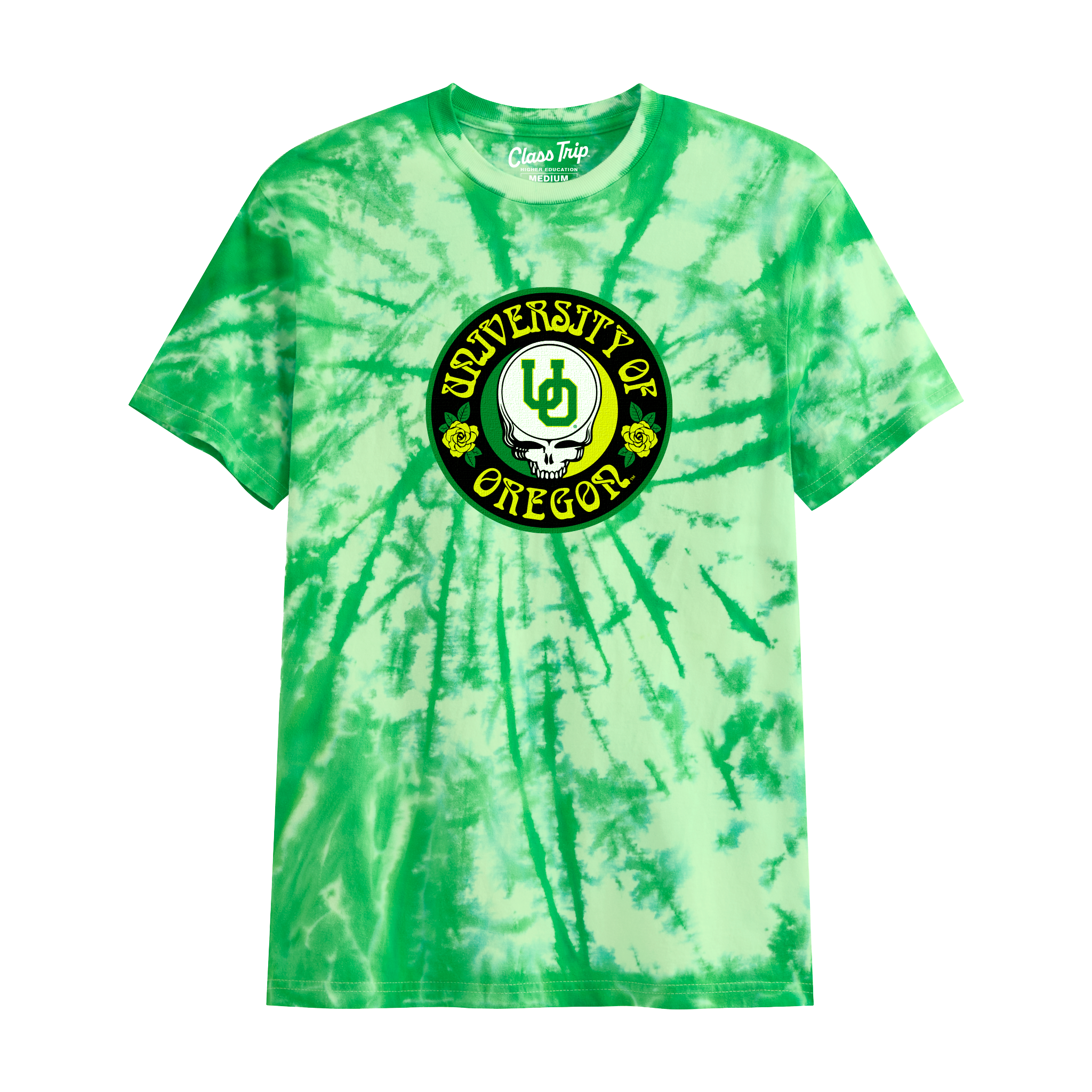 Oregon x Grateful Dead Roses Tie Dye Tee