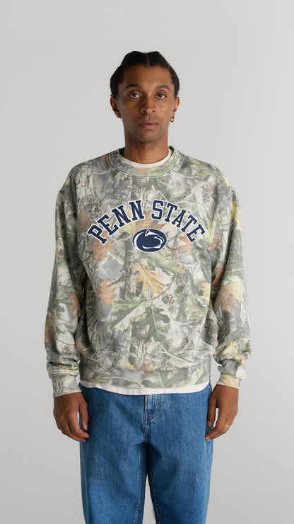 Penn State Heavyweight Campus Camo Crewneck