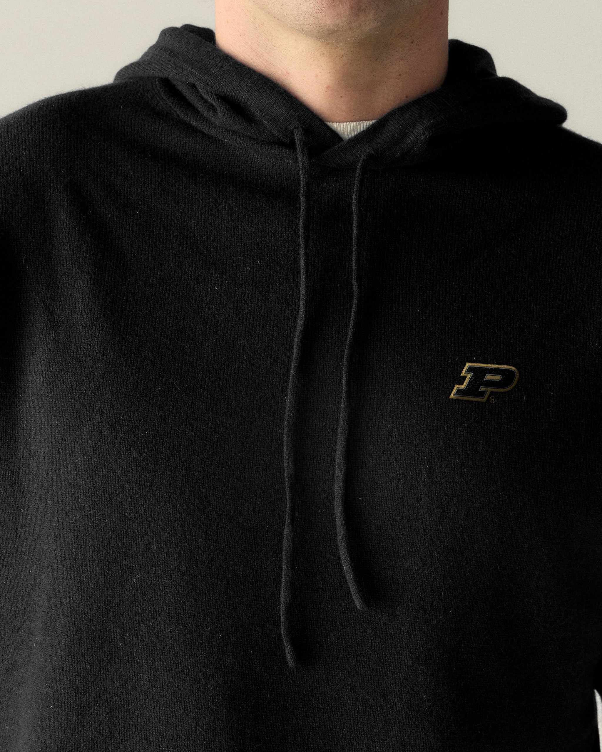 Purdue Men’s Cashmere Pullover Hoodie