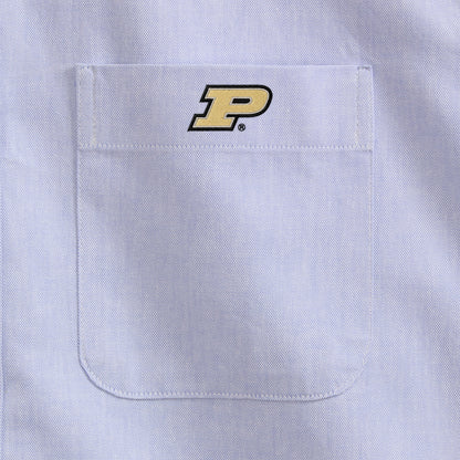 Purdue Men's Cotton Oxford