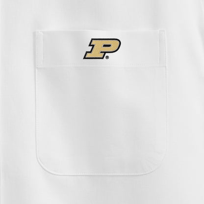 Purdue Men's Cotton Oxford